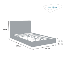 Acquista online letti contenitore in sconto fino al 70% | beliani.it. Basel King Letto Matrimoniale 2 Piazze Con Baule Contenitore 160x190