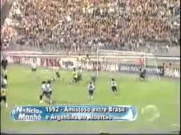 O brasil venceu a polônia por 68 a 65 na casa dos adversários. Amistoso Pre Olimpico 1992 Brasil 0x1 Argentina Youtube