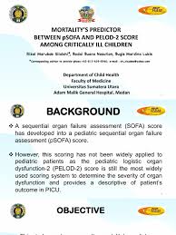 Image result for pSOFA Score