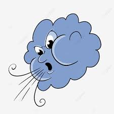 If the weather is fine tomorrow, i will go to the park. Cartoon Anthropomorphic Windy Weather Wind Clipart The Weather Gale Clouds Png Transparent Clipart Image And Psd File For Free Download