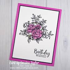 The card is made up of a tower and 4 panels. Spotlighting Technique For Card Making Ink It Up With Jessica Card Making Ideas Stamping Techniques
