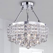 Shop authentic antique & vintage crystal flush mount ceiling and wall lights at 1stdibs, a leading source of authentic period furniture. House Of Hampton Harleigh 4 Light 14 Chandelier Style Drum Semi Flush Mount Reviews Wayfair