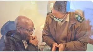 In estcourt, other than the attempts by zuma supporters to illegally gather and picket, the situation was calm, with heavily armed warders guarding the prison the gate and every corner of it. 0e7v3mbufu4ykm