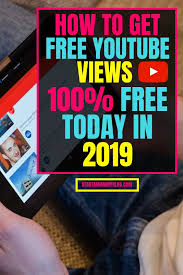 How To Get Free Youtube Views Real People Start A Blog Youtube Views Free Youtube Youtube
