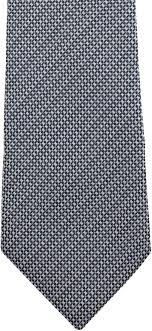 Buy Kavove The Rogue Abstract Dark Grey Necktie For Men at Amazon.in