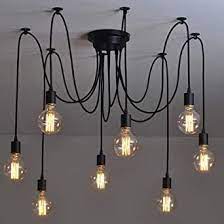 greensen deckenleuchte vintage spinne lampe retro deckenlampe schlafzimmer lampe kronleuchter indust ceiling lights ceiling pendant lights modern ceiling lamps