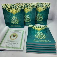 Cetak buku yasin dan tahlil hard cover 176 hal free tasbihrp15.000: Contoh Surat Yasin Dan Tahlil Nusagates