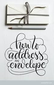 Attention line is the part of the recipient address in a letter or on an envelope which names the person to whom the letter should be handed to. How To Address An Envelope Correctly Envelope Etiquette A Freebie