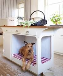A dog bed nightstand is a great option for those who want to keep their pups close at night but don't want here is a diy coffee table being used as a double dog crate. 25 Stylish Ways To Incorporate Dog Items Into Home Decor Digsdigs