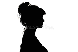 Silhouette woman head beauty portraits black and white woman portrait side woman face exposure lighting face model silhouette side profile woman silhouette face female face silhouette. Silhouette Of Beautiful Profile Of Female Head Concept Beauty And Fashion Stock Photo Image Of Female Appearance 104070362