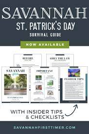 Savannah St Patrick S Day Survival Tips Savannah Chat Travel Cheap Destinations Canada Travel Guide