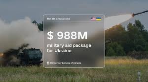 The US announced a new $988 million military aid package for Ukraine.  December 2024 : r/UkraineWarVideoReport