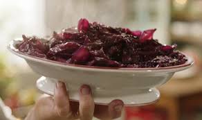 Jamie Oliver Chorizo And Pears With Red Cabbage Recipe Red Cabbage Recipes Red Cabbage Cabbage Recipes