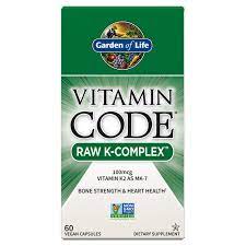 Check spelling or type a new query. Vitamin K Complex Vitamin Code Garden Of Life