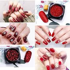 Maybe you would like to learn more about one of these? 2021 New Big Red Nail Art Glitter Sequins Winter Nail Art Supplies 3d Holographic Nail Art