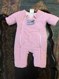 Details About Baby Merlins Magic Sleepsuit Sleep Suit Pink Fleece Size Large 6 9 Months