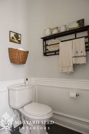 You can paint our crown moldings to match your bathroom's color scheme, and we manufacture them using a polyurethane foam that offers a professional look without sacrificing durability you sacrifice with typical styrofoam moldings. Picture Frame Molding In The 1 2 Bath Miss Mustard Seed Mold In Bathroom Bathroom Decor Bathroom Makeover