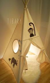 Dschungel Tipi Teepee Zelt Personalisiert Tipi Zelt Kinderzimmer Kinder Zimmer Tipi