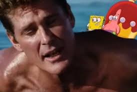 On this day March the 14th spongebob and Patrick Star rode the Hasselhoff :  r/BikiniBottomTwitter