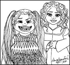 Funny Outline Drawing Of My Sister And I Outline Drawings Outline Drawings