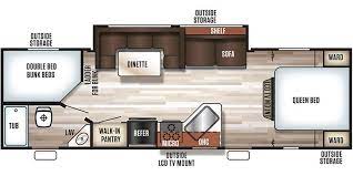 The 26dbh features rear double bed bunks, mini outdoor kitchen with 2021 forest river cherokee 274brb bunkhouse travel trailer. 2018 Forest River Grey Wolf 26dbh Specs And Literature Guide
