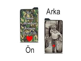 Askere Hediye Resimli Cift Tarafli Cakmak Hediyeler Askeri Cift