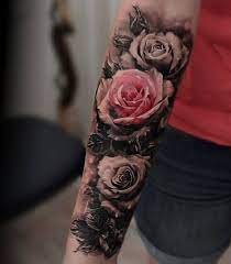 120 Meaningful Rose Tattoo Designs Cuded Rose Tattoos For Women Rose Tattoo Sleeve Rose Tattoos
