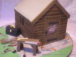How to make a garden shed cake. Garden Shed Cake Ideas