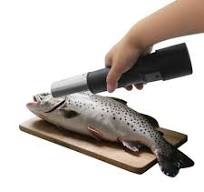 Electric Fish Scaler W/Rechargeable Battery-7kRPM Stainless ...