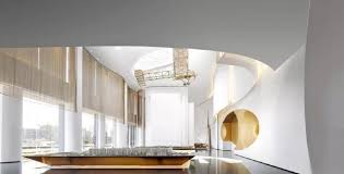 Pin By 海钰杨on 售楼中心 Lobby Design Reception Desk Design Interior