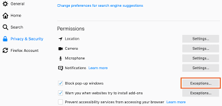 Check spelling or type a new query. Disabling The Mozilla Firefox Pop Up Blocker Option Help Center Wix Com