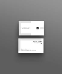 Business Card Template For Adobe Photoshop Psd File Etsy Name Card Design Business Card Template Minimal Business Card