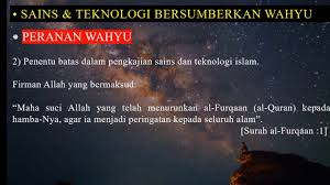 Hubungan sains dan agama dari abad ke abad mengalami pasang surut. Ctu211 Analisa Kegemilangan Sains Dan Teknologi Islam Siri 1 Youtube