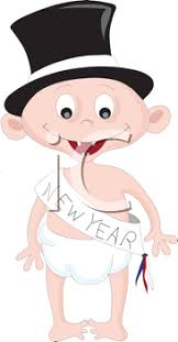 Royalty Free Clipart Image Of A New Year Baby Royalty Free Clipart Free Clipart Images New Year Clipart