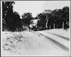 Back Road To City Beach Car Owned By G S Robinson Of Derby Early 1920s Western Australia Scarborough Beach Perth Western Australia