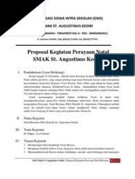 Jul 24, 2021 · pengertian surat undangan: Proposal Kegiatan Perayaan Natal Bersama