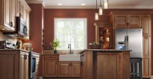 I Love These Cabs Don T Like The Paint On The Wall But I Think These Are Close To What We Are Looking For And The Farm Sink Is Lowes Kitchen