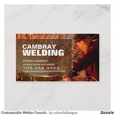 ' ', 3.5 x 2.0. Customizable Welder Consultant Business Cards Zazzle Com Consultant Business Card Consultant Business Business Card Design