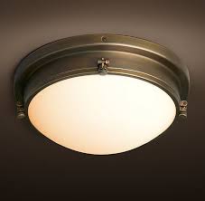 Harmon Flushmount Ceiling Lights Nautical Ceiling Light Restoration Hardware