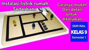 Jawaban tugas lk 3 prakarya kelas 9 semester 2. Instalasi Listrik Prakarya Kelas 9 Youtube