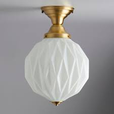 Check spelling or type a new query. Mid Century Modern Ceiling Light Flush Mount Brass Light White Glass Semi Flush Fixture Foyer Lighting Hourglass Style Fixture By Oldebricklighting From Olde Brick Lighting Of Lititz Pa Attic