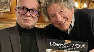 Lille : Michel Quint et Sam Bellet dédicacent les 100ans de la Brasserie  André