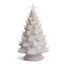 On top is a white star. Best Vintage Ceramic Christmas Trees Ceramic Christmas Trees And Diy Kits For Sale