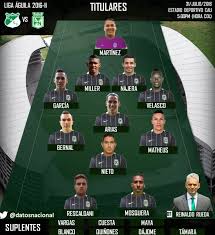 Maybe you would like to learn more about one of these? Datos Nacional On Twitter Formacion De Atletico Nacional Contra Deportivo Cali Vamosnacional