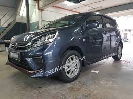 Picture submitted shows an image rendering of proton persona modified version with skyline gtr r35 front custom bumper. Perodua Axia 2020 Gear Up Bodykits With Spray Color Auto Accessories On Carousell