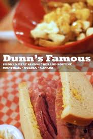 Montreal Style Smoked Meat Sandwich And Poutine At Dunn S Famous Montreal Quebec Travel Food Food Canadian Food