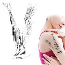 Download gambar sketsa tato sketsa wajah dengan ekspresi unik via gambar.co.id. Populer Sexy Naked Angel Sketsa Sketsa Pensil Gambar Tato Tahan Air Tato Stiker Tubuh Seni Tato Palsu Grosir Angel Tattoos Fake Tattootattoo Waterproof Aliexpress