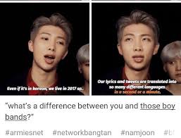 I Stg People Need To Stop Asking Them About English Songs Albums Army Is Fine With Korean Lyrics Heck Is Even Better They Have Taught Bts Funny Bts Memes Bts