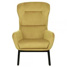 Découvrez vite notre sélection de fauteuil jaune pas cher de qualité. Fauteuil Velours Cotele Roma Jaune Moutarde Fauteuil Pas Cher