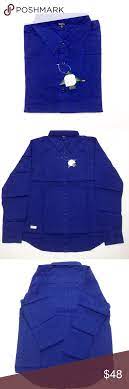 Lrg Shirt Long Sleeve Blue Lightning Bolts Medium In 2021 Long Sleeve Shirts Blue Lightning Cotton Long Sleeve Shirt